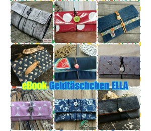Geldtasche Ella - Freebook von BlauBunt